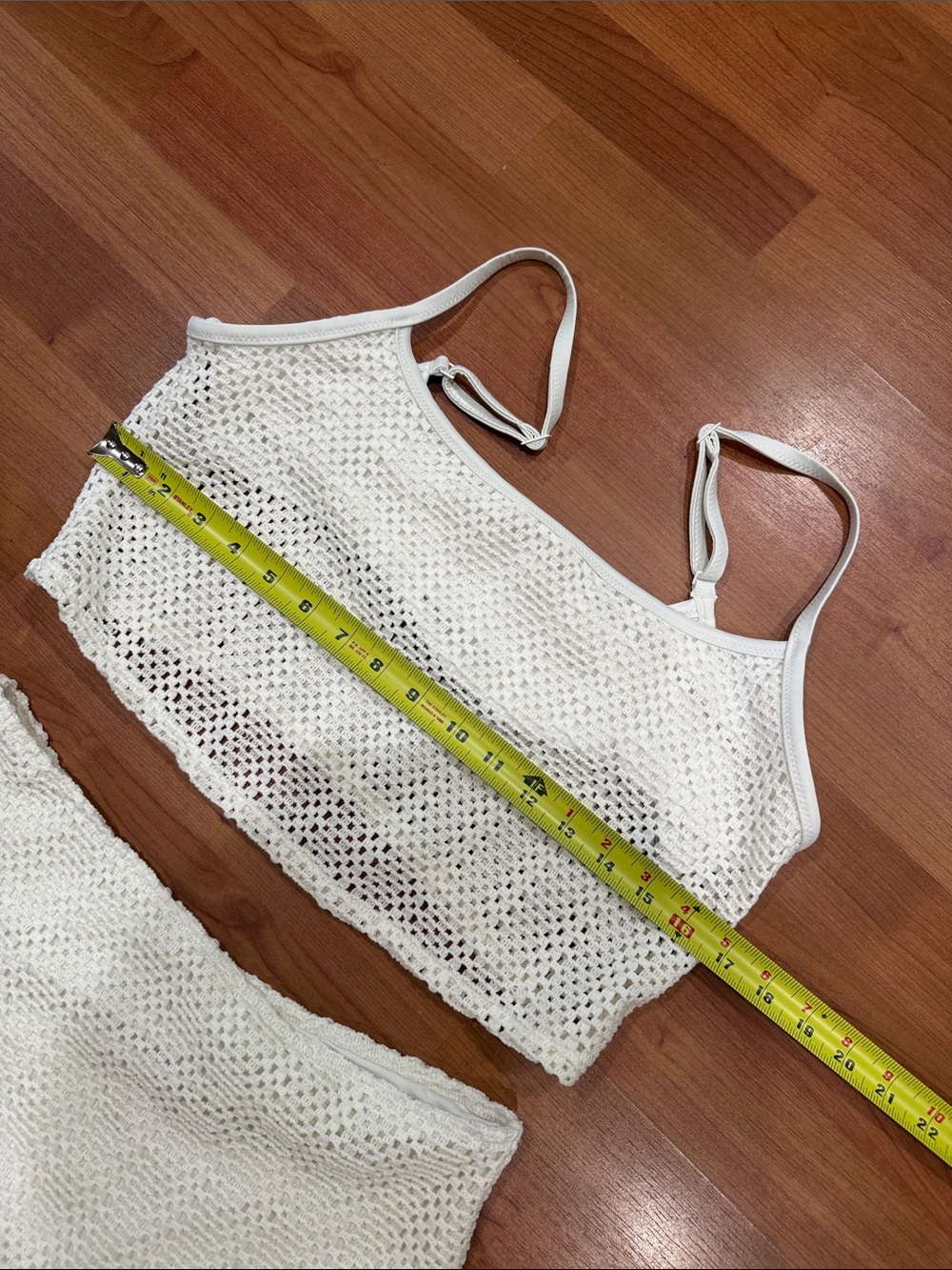 NET aerie White Crochet Two-Piece Bikini Set - Picture 4 of 8